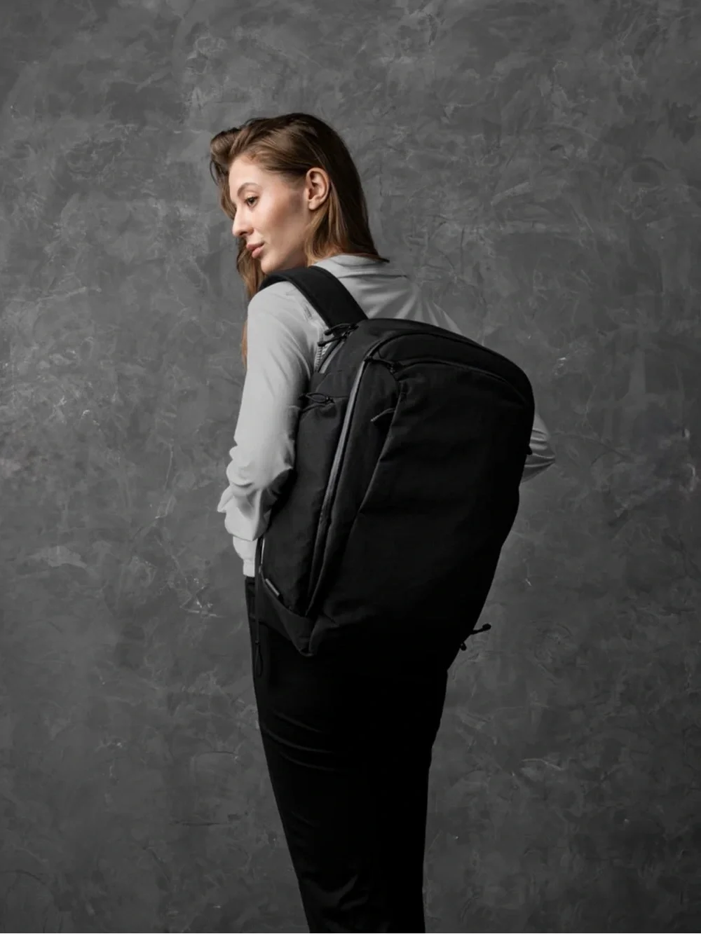 Alpaka Traverse Travel Backpack 30L  Black Axoflux 400D Ripstop Nylon
